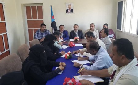 بحضور الشقي.. إتمام مراسم تسليم واستلام رئاسة الهيئة التنفيذية لانتقالي أبين