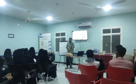 مؤسسة روافد للتنمية ومكتب الصحة بمديرية غيل باوزير يعقدان دورة في التعامل مع الحالات الطبية الطارئة