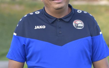 فرع اتحاد كرة القدم بابين يهنئ الحسني بتعيينه مساعدا للأمين العام للاتحاد اليمني لكرة القدم