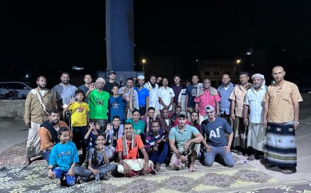 جمعية غواصي حضرموت تقيم مأدبة إفطار صائم لأعضائها