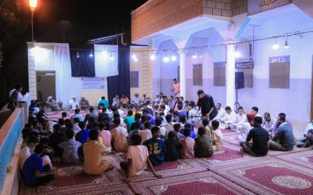 شباب القرن بسيئون يقيم الأفطار السنوي الرمضاني