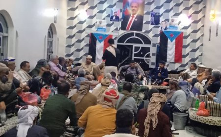 إقامة أمسية رمضانية حاشدة بيافع القارة دعا لها الشيخ طلال بن غازي