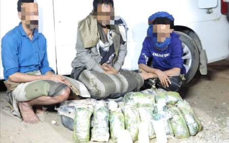 ضبط عصابة تروّج لمخدرات الشبو في مديرية العبر بحضرموت