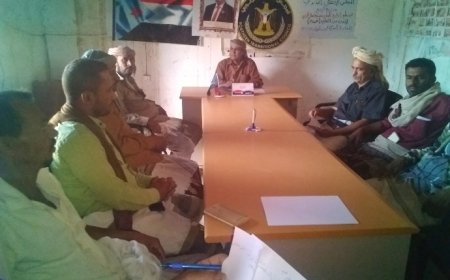 تنفيذية انتقالي الوضيع نعقد اجتماعاً استثنائياً لمناقشة آلية توزيع السلة الغذائية