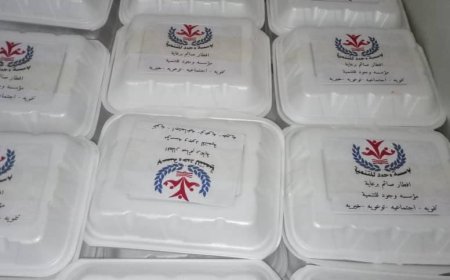 أبين : مؤسسة وجود للتنمية تنفذ مشروع إفطار صائم بدعم من فاعلي الخير