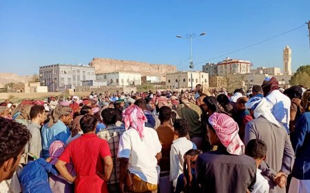 حضرموت.. تشييع جثمان الفقيد الشاب حسن بن سعيد بن سعد