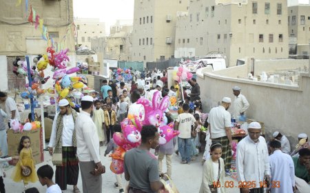 في مدينة سيئون مسجد الحبيب علي بن عبدالله السقاف ينفرد بختايم ليلة 17 رمضان