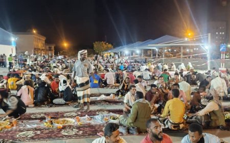 شركة الوحدة لصناعة الإسمنت تقيم مأدبة إفطار جماعي لموظفيها بباتيس
