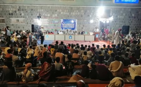 أبين : مكتب الاوقاف والارشاد بخنفر ينظم الندوة الدينية الثانية بعنوان أشبال مديرية خنفر