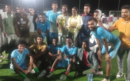 الجيل الصاعد بطلا والفجرالجديد وصيفا للبطولة السباعية الرمضانيه لاندية دلتا ابين