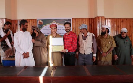 مدير عام البريقة يدشن المسابقة الرمضانية ( القرآنية والثقافية ) الثانية للذكور والإناث بالمديرية 