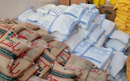 منتدى الراية يدشن مشروع السلة الغذائية بالحوطة مديرية شبام