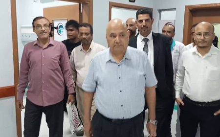 مكتب الصحة بعدن يدشن المخيم الجراحي الخيري الثاني في مستشفى الأمريكي الحديث