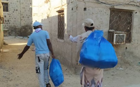 قوات درع الوطن تستهدف مساجد مديرية زنجبار وتستكمل قرية المسيمير بخنفر ضمن مشروعهم الخيري في توزيع وجبات إفطار صائم