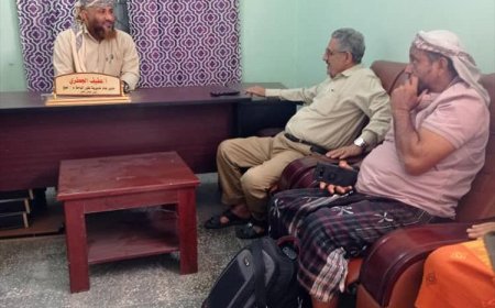 وكيل وزارة الزراعة يتفقد الوضع الصحي للحيوانات في طور الباحة بلحج ويشدد على ضرورة مكافحة الأمراض الحيوانية