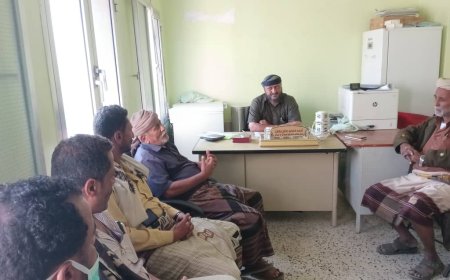 نائب رئيس تنفيذية انتقالي سباح يتفقد أوضاع المركز الصحي بالمديرية