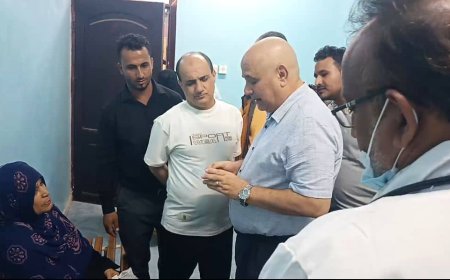 بدعم من شركة خميس.. البيشي وعبود يدشنان المخيم  المجاني للأمراض المزمنة في دارسعد