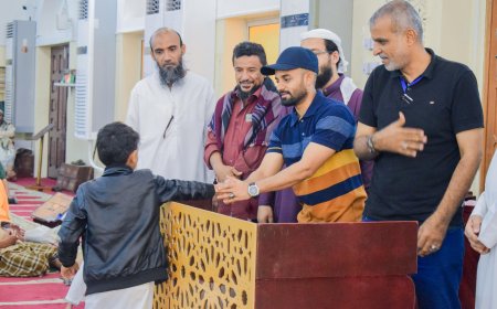 مسجد أبان بصيرة يكرّم حفظة القرآن الكريم في حفل مميز وسط أجواء روحانية