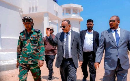 بتوجيهات الرئيس الزُبيدي.. وزير النقل ومحافظ سقطرى يفتتحا مطار جزيرة عبدالكوري بأرخبيل سقطرى