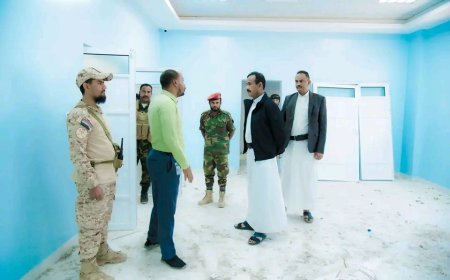 المحافظ بن الوزير يتفقد مستوى الخدمات الطبية بهيئة مستشفى شبوة، والأعمال الجارية في التوسعة