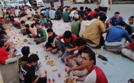 أبناء حي جمال في مديرية خورمكسر يقيمون إفطارًا جماعيًا لتعزيز روح التكاتف المجتمعي