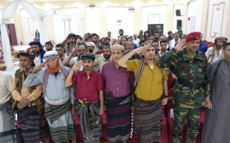 خلال الأمسية الرمضانية بخنفر .. الشيخ طلال الكلدي يدعو إلى أهمية التكاتف والتلاحم لمواجهة التحديات التي يواجهها جنوبنا الحبيب