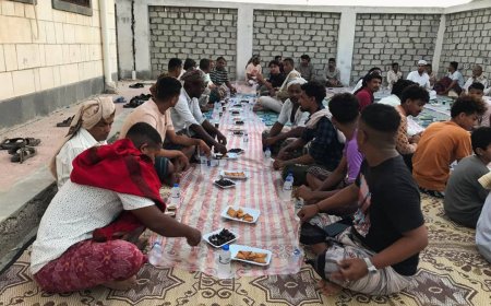 جمعية التعاونية السمكية فرع بروم تنظم مأدبة إفطار رمضانية لمنتسبيها