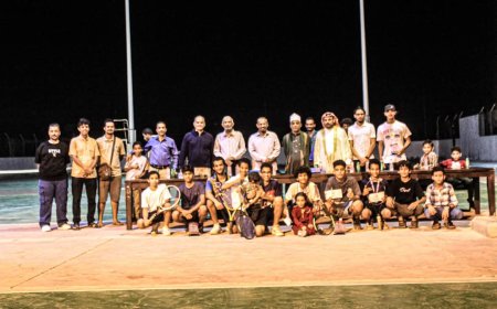 ختام البطولة التنشيطية الرمضانية للتنس الأرضي بالبريقة