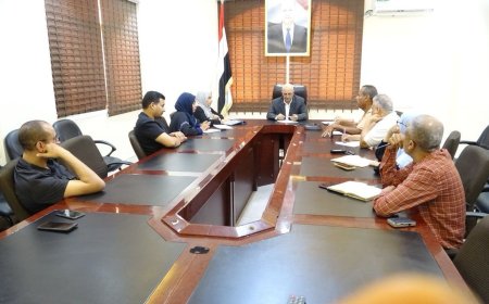 الوزير الشرجبي يبحث مع منظمة يمن آيد التعاون في مجالات التغيرات المناخية ودراسات المياه