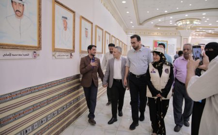 العولقي واليافعي يشاركان في ختام معرض شهداء الإمارات بالعاصمة عدن