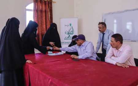 اختتام مشروع المساعدات النقدية الرمضانية لمؤسسة الصالح الاجتماعية للتنمية في شبوة