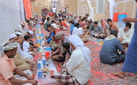 بحضور عاقل حي السحيل أهالي مربع جامع سميح الجنوبي يقيمون أفطارهم السنوي