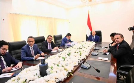 رئيس مجلس القيادة يجتمع بلجنة إدارة الأزمات