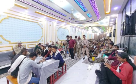 فريق "دار شكع الثقافي" بطلا لمسابقة الشهيد بركان الشاعري بالضالع