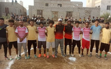 نصر زنجبار يبلغ نهائي بطولة شهداء العصلة الخماسية الرمضانية السنوية ليضرب موعد ناري مع باشحارة