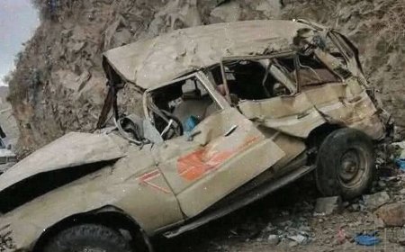 حادث مروري مروع بتعز