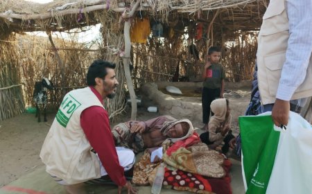بتمويل من فاعلي خير من مملكة البحرين الشقيقة.. "مؤسسة أبين للتنمية" توزع زكاة المال لعدد من الأسر المحتاجة في ريف أبين