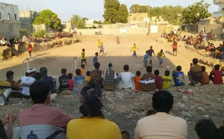 تقام عصر اليوم السبت.. لقاء ناري يجمع نصر زنجبار ضد باشحارة في نهائي بطولة شهداء العصلة الخماسية الرمضانية السنوية لكرة القدم