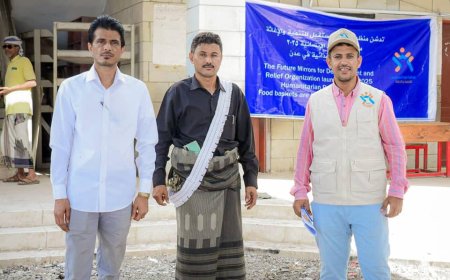 استمرار توزيع المساعدات الغذائية للأسر المحتاجة ضمن مشروع الإغاثة الإنسانية 2025 