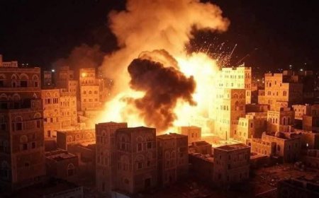 اكثر من 20 غارة امريكية استهدفت خمس محافظات يمنية.