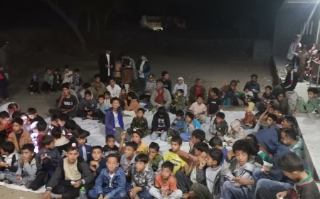 إقامة أمسية رمضانية في شعب العرمي بيافع رصد