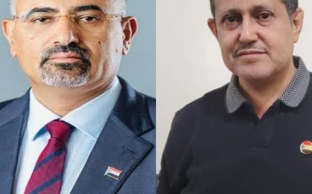 رئيس انتقالي لحج الحالمي يبعث برقية تهنئة للرئيس القائد عيدروس الزبيدي بمناسبة عيد الفطر المبارك