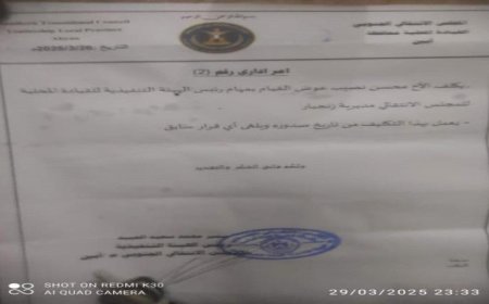 تكليف قائماً بمهام رئيس للهيئة التنفيذية بانتقالي زنجبار