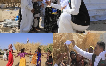 "مسام" ينفذ زيارات عيدية إلى عدد من مخيمات النزوح بمحافظة مأرب   