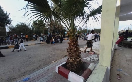 حديقة ومنتزه ساحة الشهداء بأبين تفتح أبوابها لزائريها  في أول أيام عيد الفطر المبارك