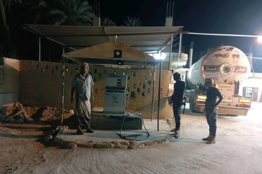 شرطة وادي حضرموت تنفذ حملة لإغلاق محطات الغاز المخالفة للتسعيرة الرسمية في مديرية سيئون
