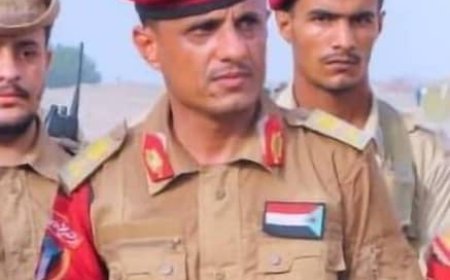 قائد الشرطة العسكرية الجنوبية يُعزّي في وفاة القائد محمود البتول 