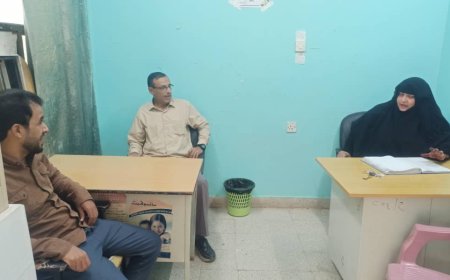 المفلحي يؤكد حرص مكتب الصحة بالمنصورة على تقديم الخدمات الصحية للمواطنين خلال إجازة العيد