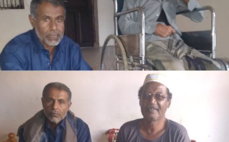 مدير الإدارة السياسية لانتقالي شبوة يقوم بزيارة عيدية للاطمئنان على صحة الأستاذين بالخير وبن عبد السيد