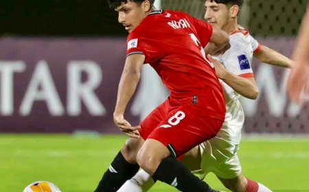 منتخبنا للناشئين يجتاز منتخب أفغانستان بهدفين